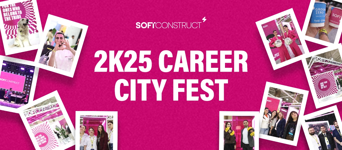 SoftConstruct Participated in the Career City Fest 2K25 — Celebrating Armenia's Top Employers