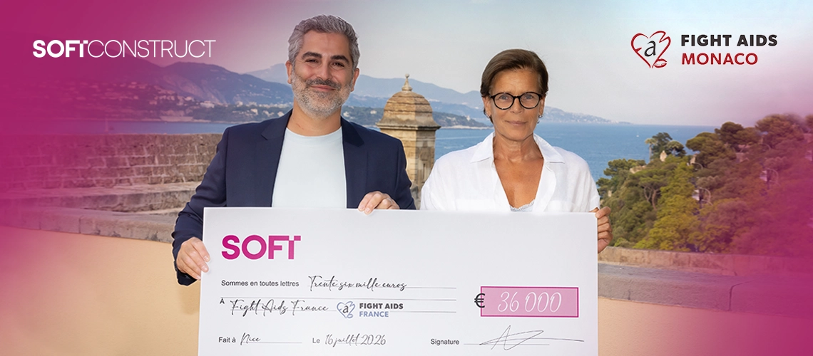 SOFTCONSTRUCT PARTNERS WITH FIGHT AIDS FRANCE TO SUPPORT THE MAISON DE VIE
