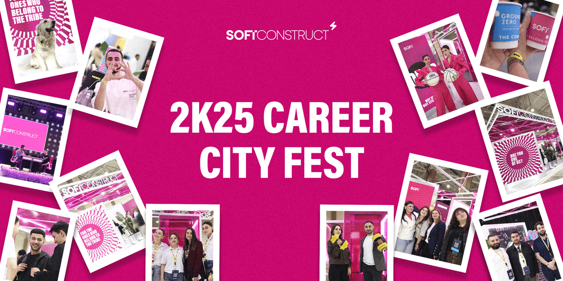 Sofconstruct Logo SoftConstruct at Career City Fest 2K25 | SoftConstruct
